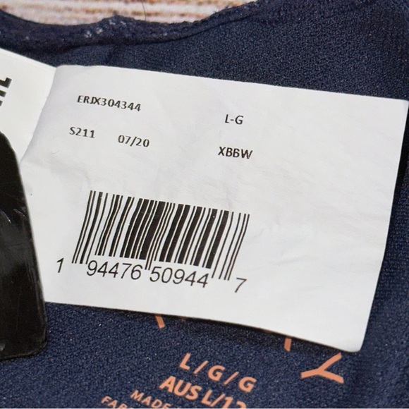 Roxy Blue and White Bikini Set with Polka Dot Design - Picture 11 of 14